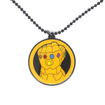 Infinity Gauntlet Metal Yellow Keychain From The Avengers Movie