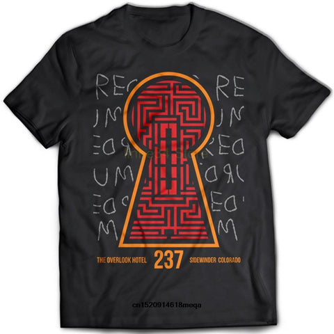 Overlook Hotel "Redrum" Room 237 from The Shining Unisex Short Sleeve T-Shirt